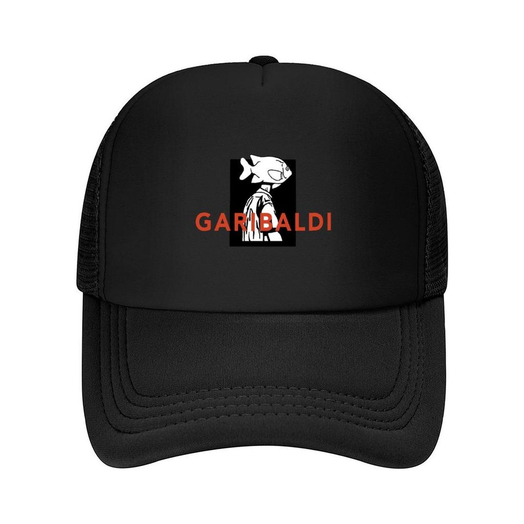 Garibaldi Band Logo Baseballkappe schwarz Herren große Größe Hut Strandhut Lustige Hüte Elegante Damen Hüte Herren