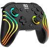 Manette de jeu - Nintendo Switch 2 - Afterglow Wave - RGB - Sans fil - Noir - Turtle Beach