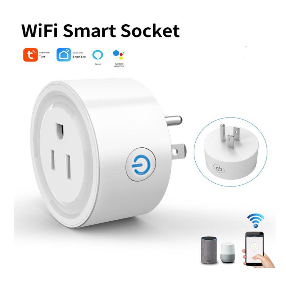 Graffiti Smart WiFi Socket with Mobile Remote Control Timer - 16A US/EU/UK Plug
