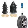 100PCS Car Vacuum Puncture Nails Rubbers Tapping Screws for Automotive Motorcycle Truck Bus and Agricultural Tyre Patching
