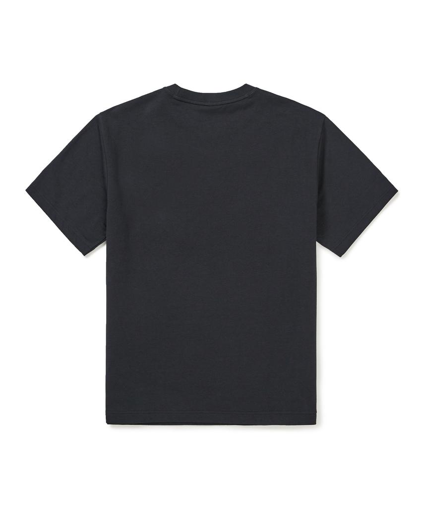 SNOWPEAK APPAREL Basic Pocket Short Sleeve T-Shirt (S25Mmfts19) Dark Navy