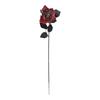 Halloween Skeleton Hand Rose Adornment Creepy Fake Flowers For Indoor Layout And For Halloween Home Decorations And Spooky Scene Setting