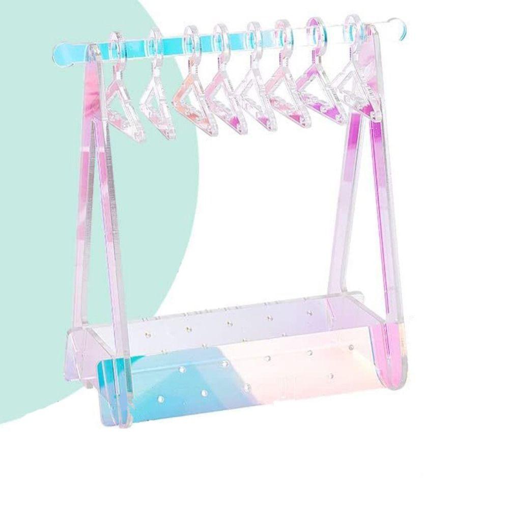Acrylic Earring Rack Holder Transparent Jewelry Show Case Creative Earring Organizer  Gifts