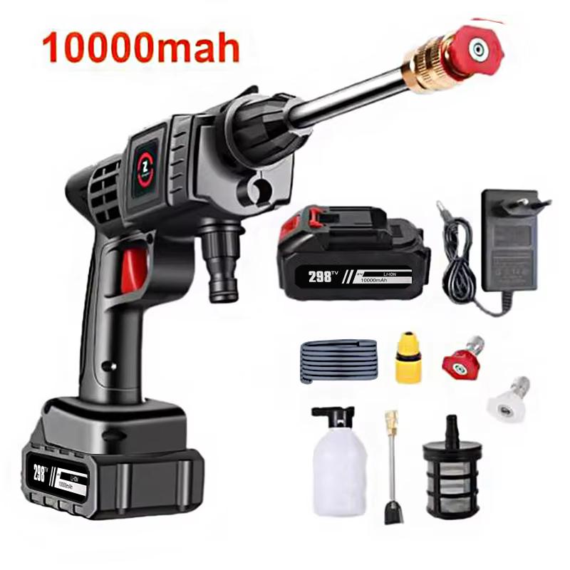 

Бытовая беспроводная машина для мойки автомобилей высокого давления, специальный водяной пистолет высокого давления ЕС для эффективной и удобной мойки автомобилей