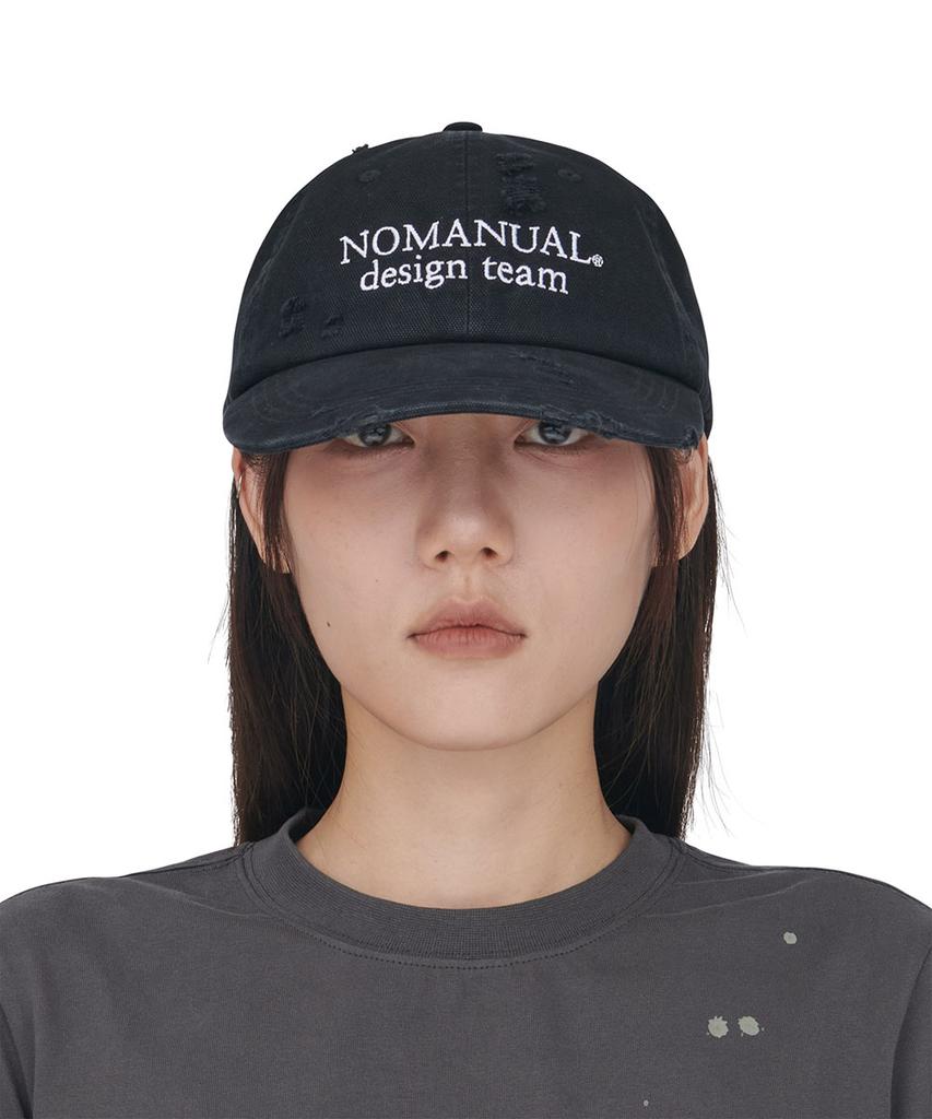 Nomaenyueol D.T Ball Cap 261 - Washed Black