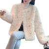 Imitation Lamb Wool Short Coat Women's Clothing Winter New Celebrity Temperament Thickened Coat Top