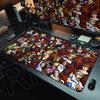 Anime Jojo Bizarre Adventure Mouse Pad Gamer Rubber Non-slip Base Deskmat Kujo Jotaro Cabinet Keyboard Gaming Office Accessories