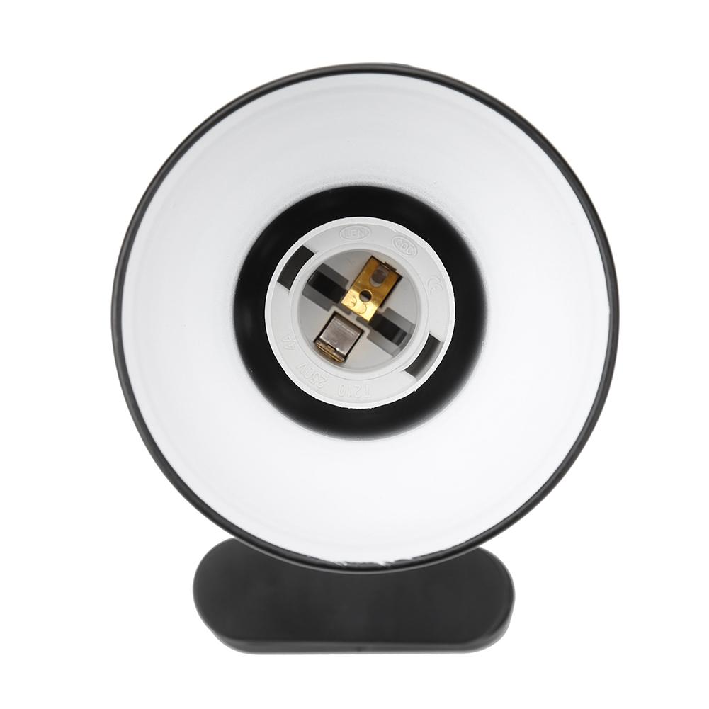 Turtle Lizards Reptile Basking Clip Light Base 360 Degrees Rotate Heating Clamp Lamp Holder Lighting Sockets
