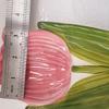 High temperature tulip plate, French romantic ins, high-grade ceramics, desserts, fruits, girly hearts, plates, jewelry