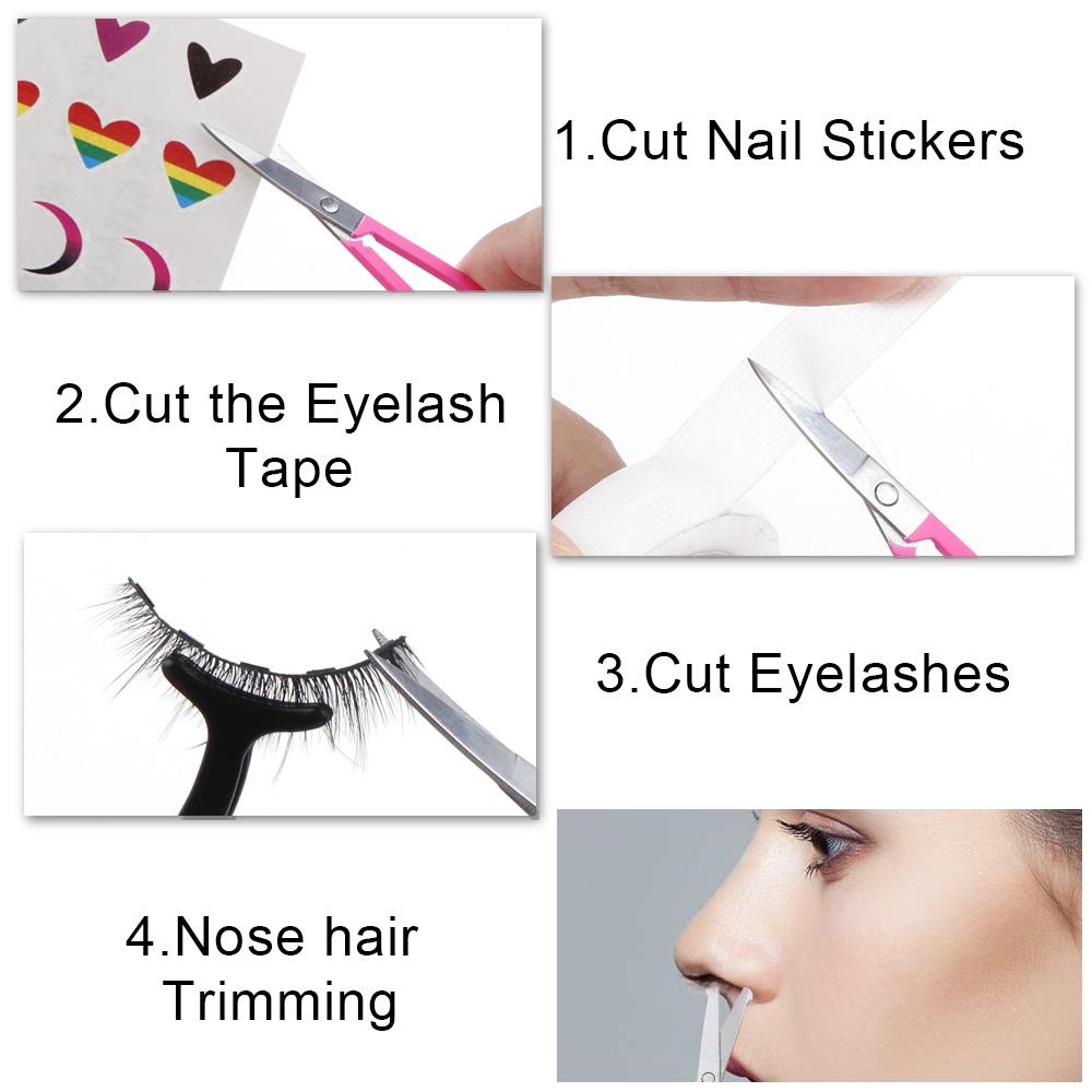 Cortacutículas Profesional Alicates Tijeras Empujador de Manicura Tenazas de Pedicura Removedor de Piel Muerta Herramientas para el Crecimiento de Cutículas