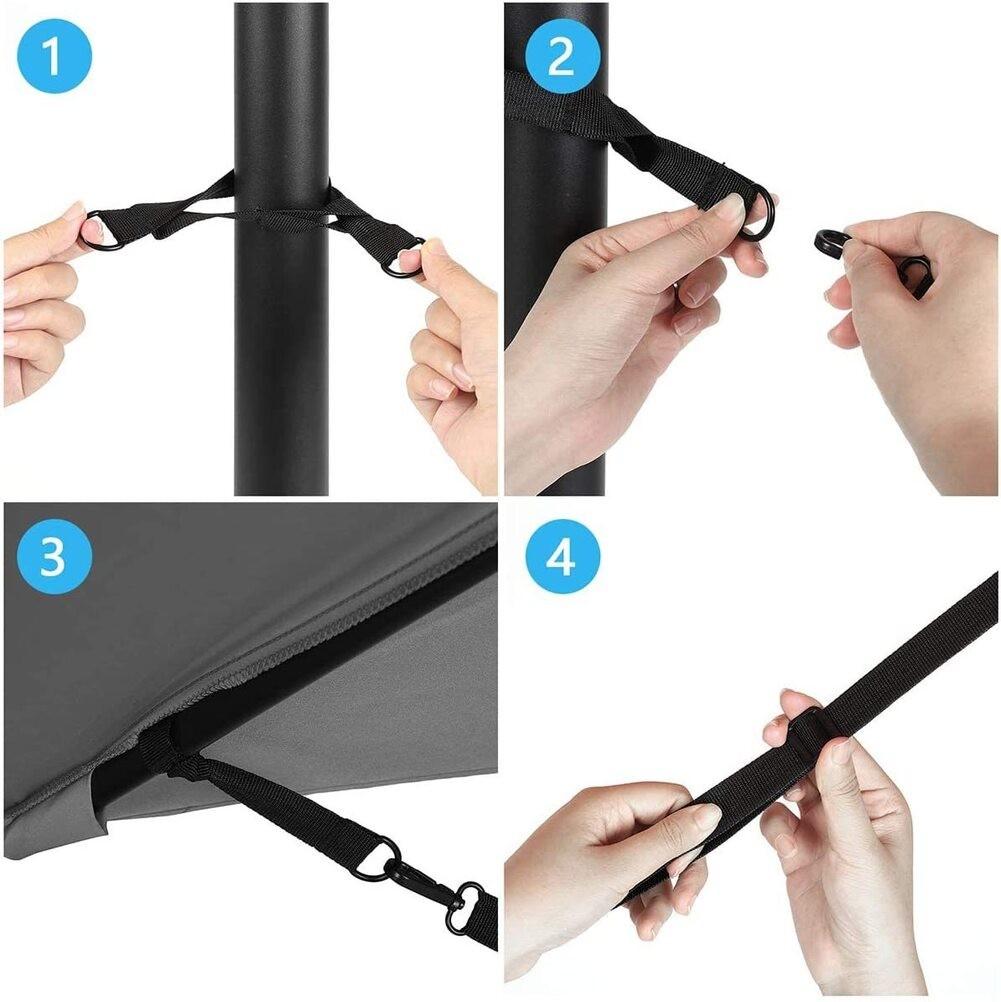 Polyester Straps Umbrella Wind Rope Sunshade Anti-sway Wind Protection