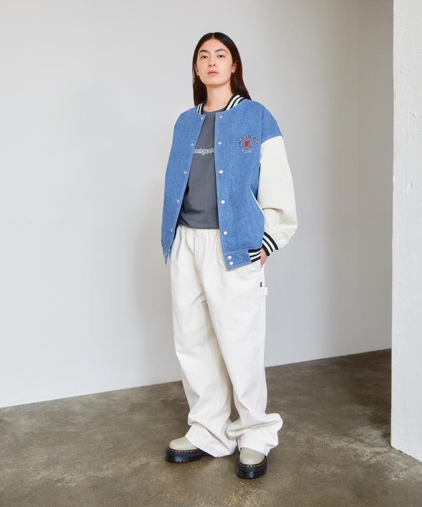 Lmc Denim Varsity Jacket Blue