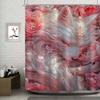 Fantasy Mystical Sakura Nine Tailed Fox 1PC Printed Shower Curtain Waterproof Washable With 12 Hooks Bathroom Shower Home Use