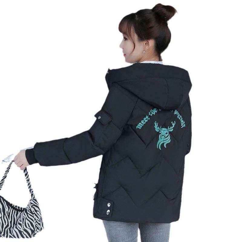 Cotton Clothes Women's Short 2025 Winter Warm Jacket Loose and Thickened Women's Slim Cotton Jacket Korean Version Student Padded Jacket Women