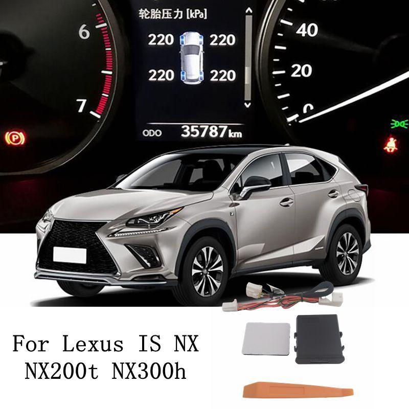 Для Lexus IS NX NX200t NX300h Серии 2015- Автомобильная система контроля давления в шинах TPMS, отображение давления в шинах, охранная сигнализация For IS Series