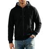 Men's Zip-Up Hooded Sweatshirt for Spring and Fall