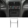 Carbon Fiber Interior Central Console Frame Cover Trim For Ford Mustang 2001-04