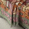 Double-sided Blanket, Sun God Pattern Design, Instagram-Style Blanket, Camping Blanket, Vintage Sofa Blanket