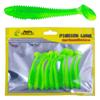 T-Tail Spiral Soft Bait Worm Set - Artificial Fishing Lure