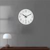 Non-Ticking Round Hanging Clock Multi-color Wall Electronic Time Nordic Wall Clock  Household