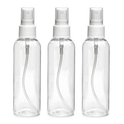 Nsb Herbals 100 Ml Transparent Plastic Empty Refillable Reusable Fine Mist Spray Bottle Container For Sanitizer, Perfume, Rose Water, Travel, Home