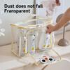 UFORU Toy storage bag large capacity basket home living room high appearance level baby wooden box finishing box artifact