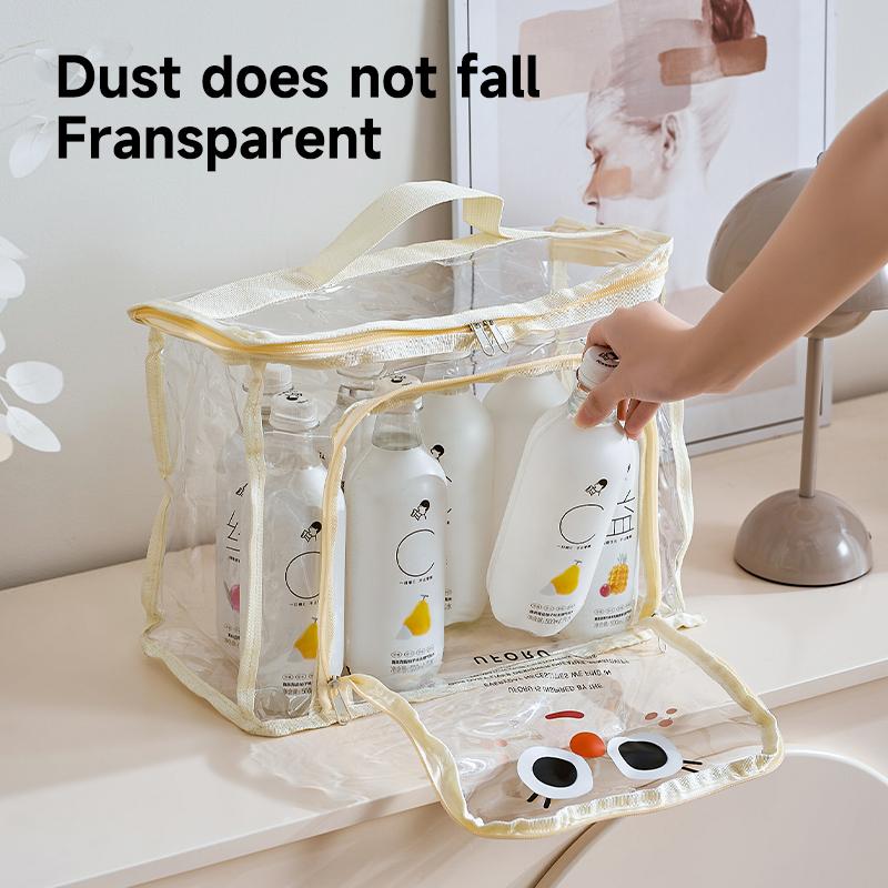 UFORU Toy storage bag large capacity basket home living room high appearance level baby wooden box finishing box artifact