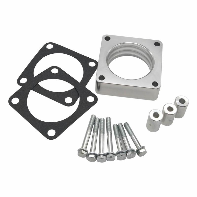 1068 Throttle Body Spacer Fits Models with 4.0L/ 2.5L Engines Only Fits 4-bolt Throttle Bodies for Jeep XJ, Comanche MJ WJ Etc