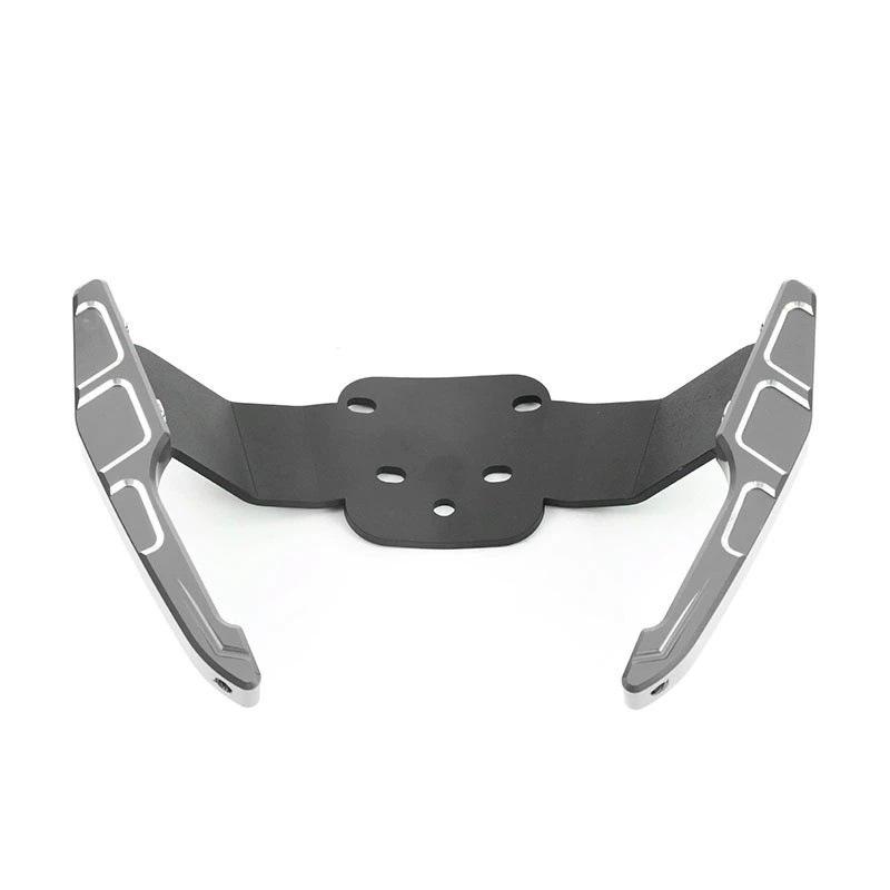 Qidian 150 Rear Handrail Wing & Luggage Rack - Aluminum Alloy