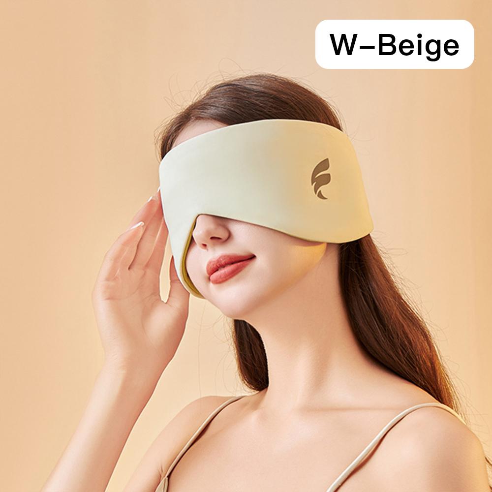 Schlaf-Augenmaske, heller Schatten, warm, kühl, Dual-Sense-Raumkapsel, Augenmaske, schalldichte Ohrmaske, Schlafmaske, verstellbares Nickerchen auf Reisen
