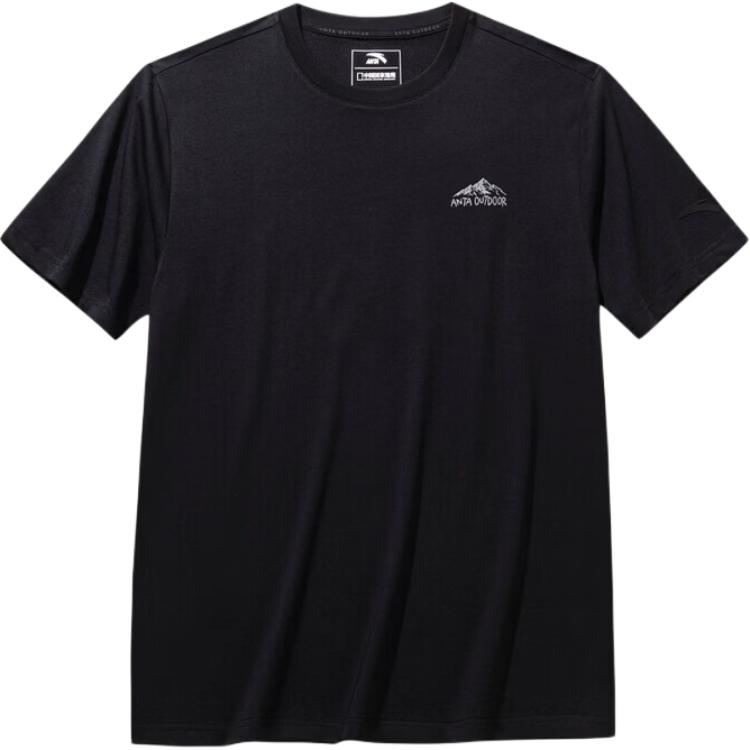 

Anta Minimalist Casual Letter Print Versatile Short Sleeve T-Shirt Men Tops 152626117-3 M