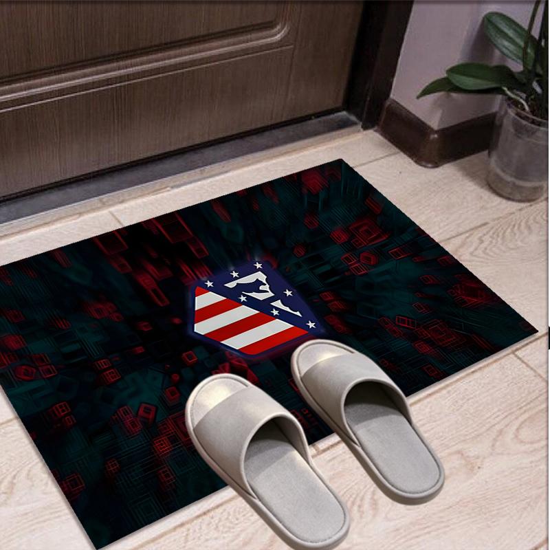 Football Club Pattern Rug, Indoor/Outdoor Mat, for Picnic, Gameroom, Bedroom, Office, Living Room, Home Decor Carpet, Birthday Gift