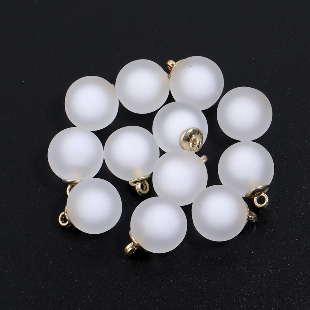 10Pcs Acrylic Frosted Colorful Heart Charms Round Charms For Jewelry Making DIY Bracelet Necklace Earrings Pendants Accessories
