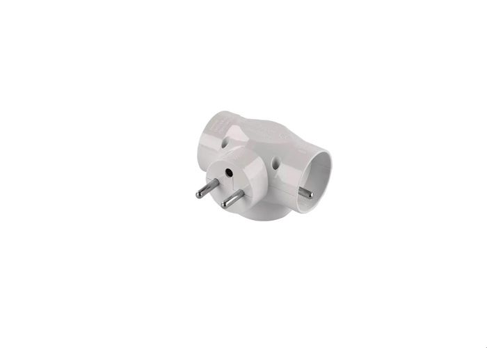 Prise de courant - EMOS - P0024 - Blanc - Rectangulaire - Prêt à poser