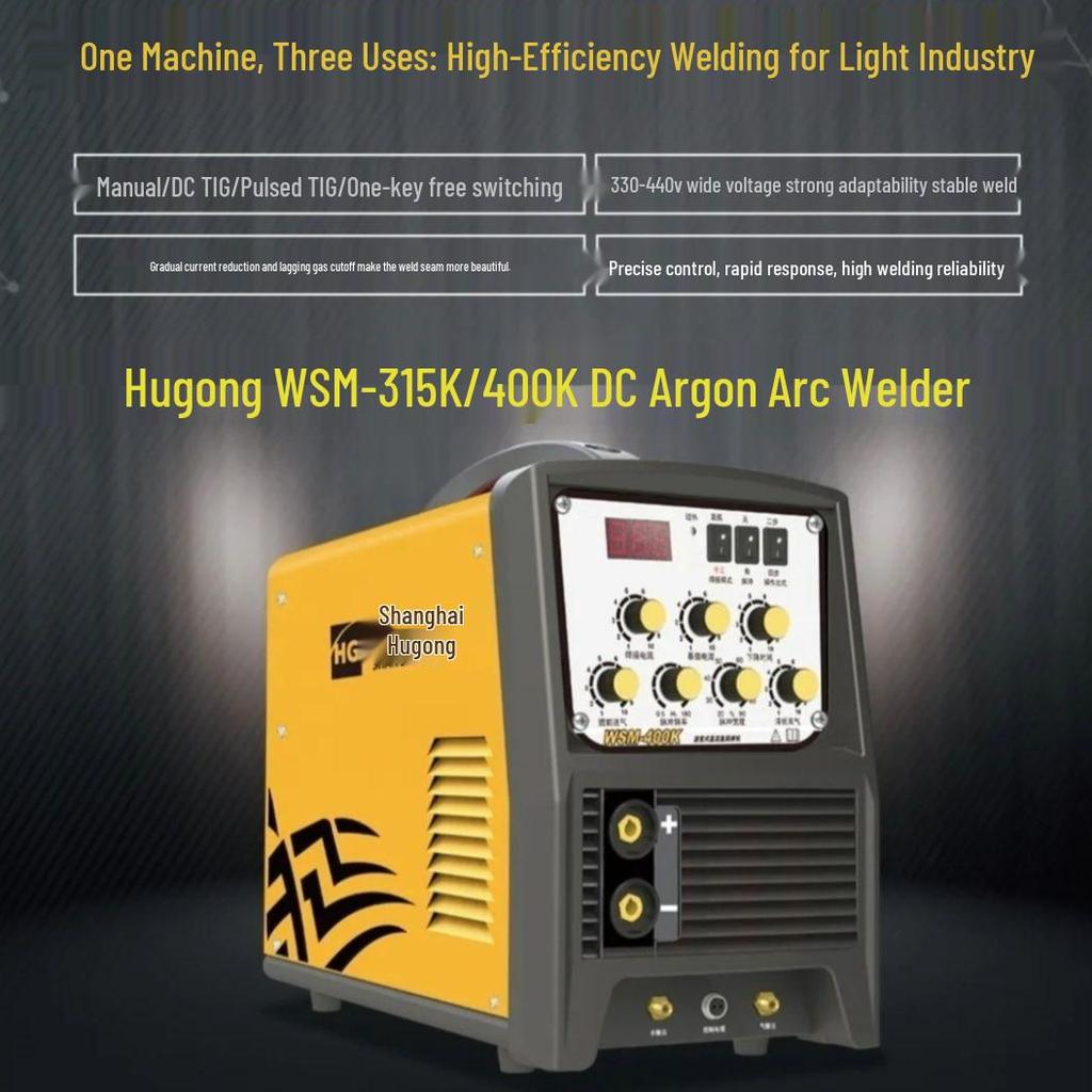 WSM-315/400K Dual-Purpose Multi-Function DC Pulse TIG Welder