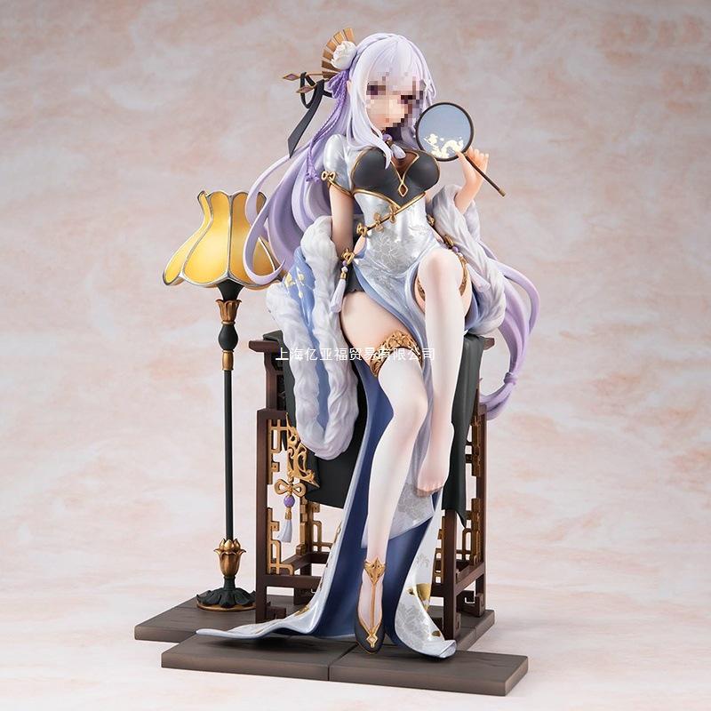Re:Zero Emilia & Rem Cheongsam Elegant Beauty Figures