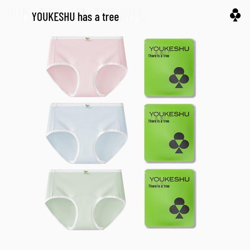 

Youkeshu Women s Pure Cotton Antibacterial Briefs L