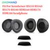 For Sennheiser RS110 RS160 RS170 RS180 HDR160 HDR170 HDR180 Headset Ultra-soft Cover Replacement Ear pads Cushion Earbuds