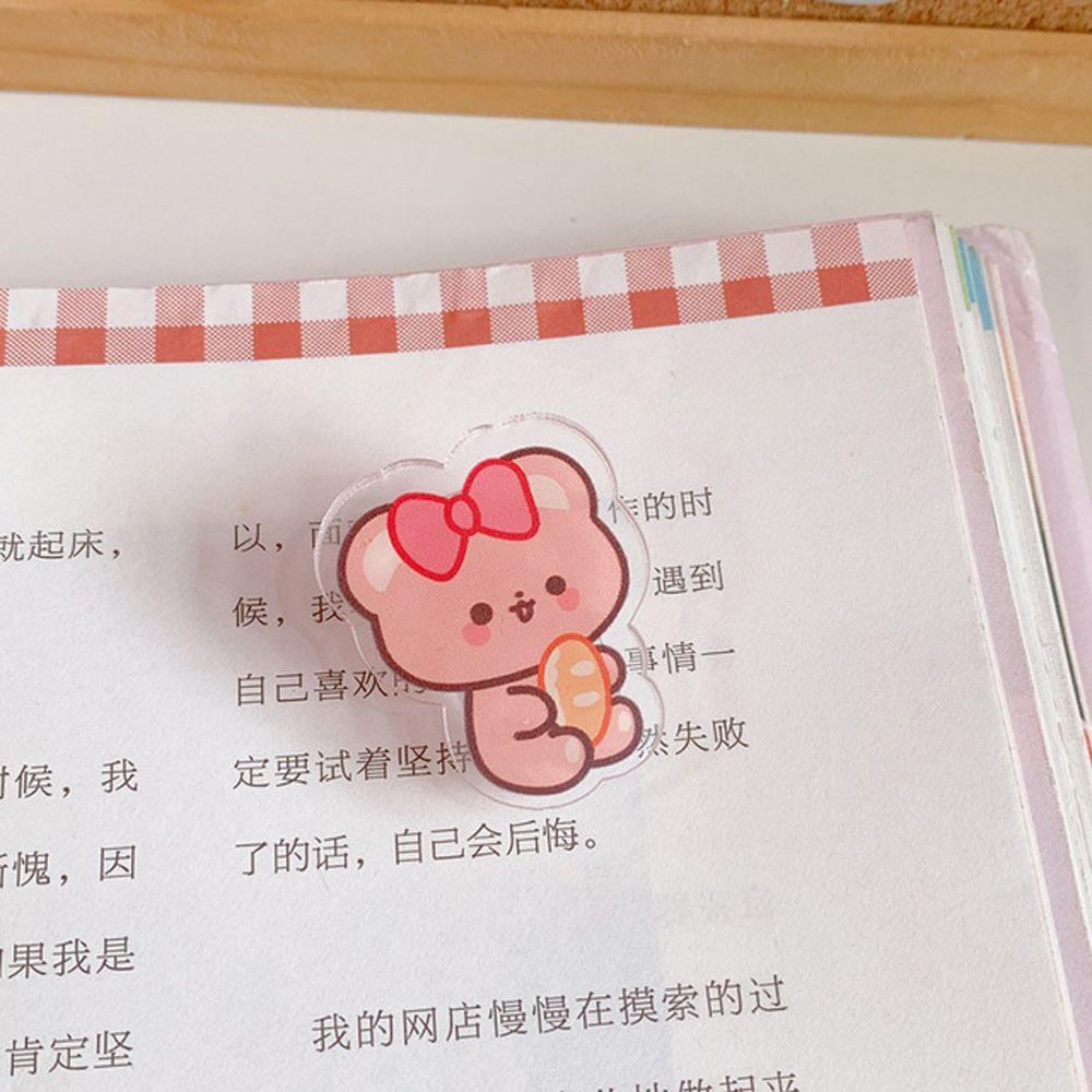 

Supplies Binder Clip Index Clamp Snacks Sealing Clip Transparent Clip Binder Clips Paper Clip 08