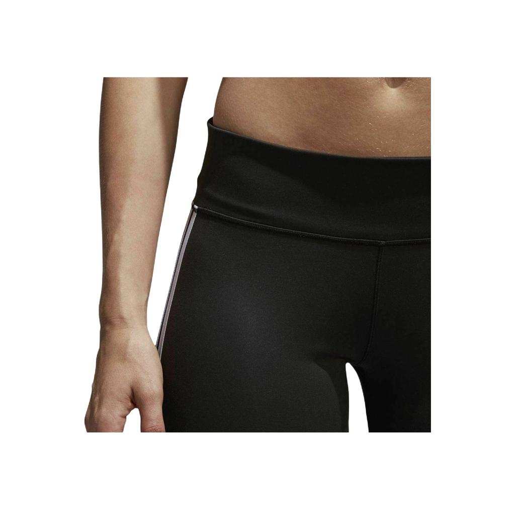 Adidas Move Comfortable Fashion Striped Casual Pants Women Bottoms Black BQ2072