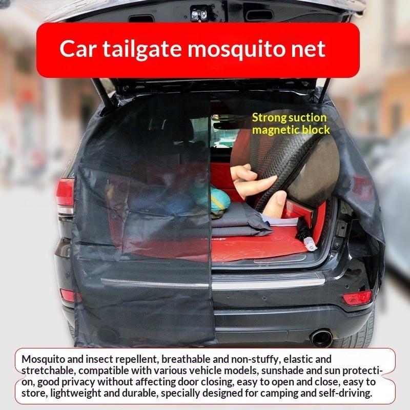 Rv Tailgate Door Magnetic Insect Mosquito Fly Screen Net For T5/6 Transporter Motorhome Caravan Camper Van Rv Parts