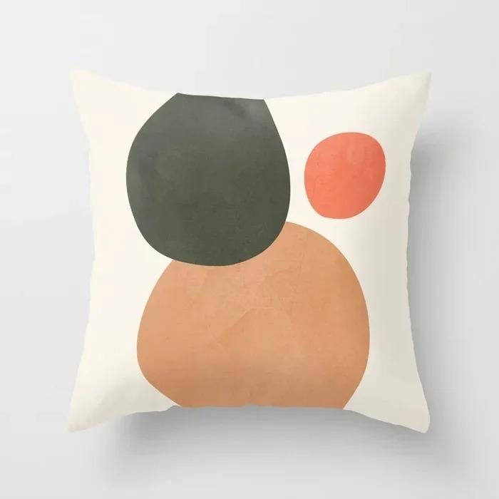 Creative Illustration Printed Decorative Pillowcases Living Room Office Ornaments Home Pillowcases