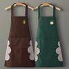 Kitchen Waterproof Apron Chef Work Apron Bbq Restaurant Bar Shop Cafe Painting Bib Nail Studio Cleaning Uniform