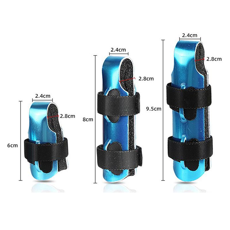 1Pcs Aluminum & Foam Support Brace Finger Splint Hand Trigger Broken