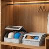 Clear Window Baseball Cap Storage Box Dust-proof Cap Holder Bag  for Home Storage
