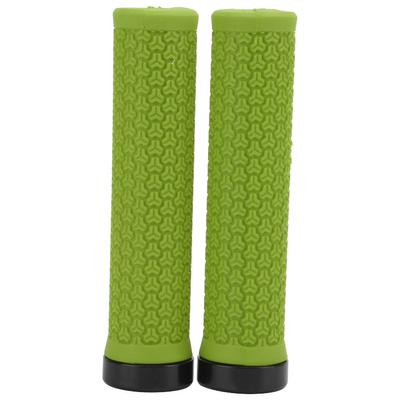 ZTTO Mountain Bike Handlebar Single Locking Grips Bicycle Shock Absorbing Rubber GripsGreen