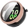 Case for Watch Fit 44mm Tempered Glass Screen Protectors & Hard PC Protective Bumper Smartwatch Accessories
