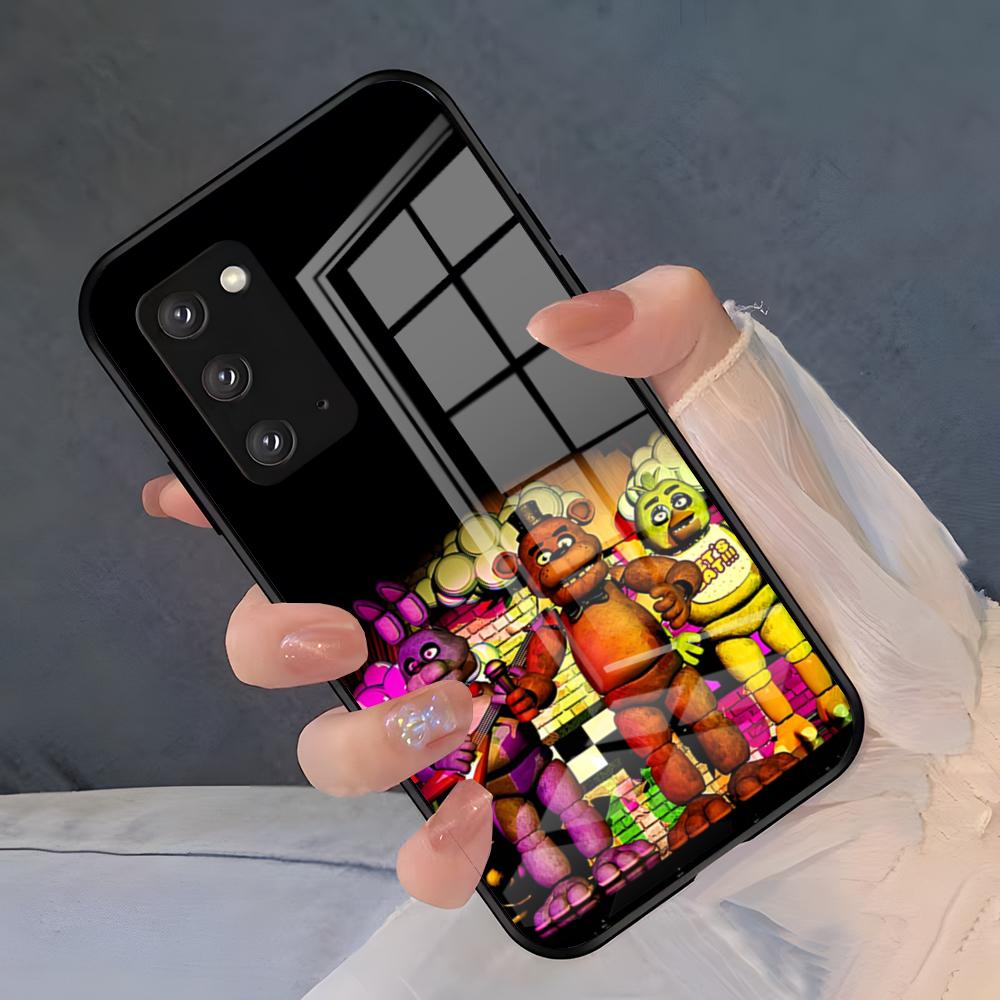 Θήκη Τηλεφώνου Παιχνιδιού Five Nights At Freddys Για Samsung A25 A13 A33 5G A54 A36 A35 A56 A52 A14 Αντικραδασμικό Γυάλινο Κάλυμμα