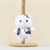 Wedding Cute Bear Plush Pendant Plush Keychain With Short Plush For Ideas Gift