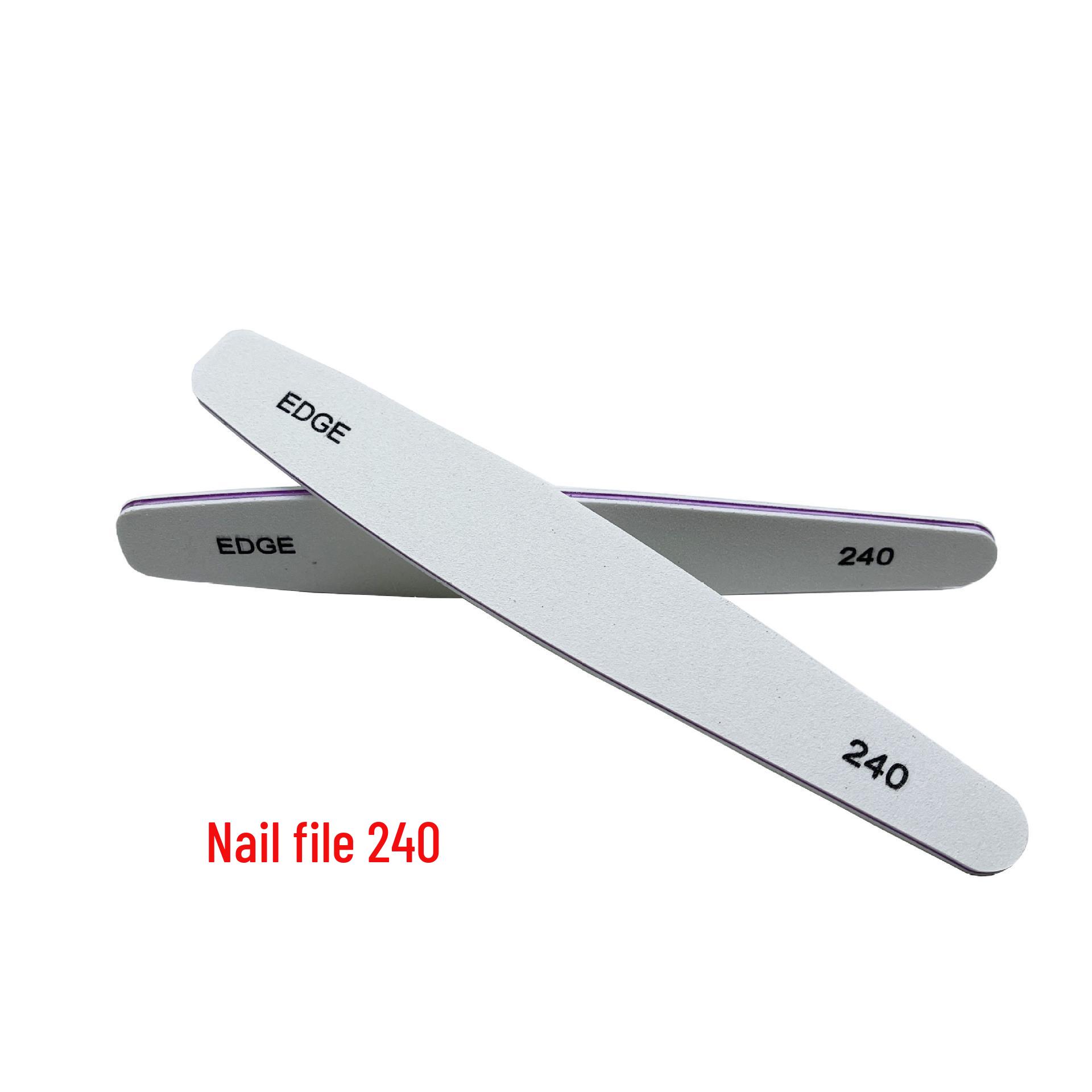 

6-Piece Nail File & Manicure Tool Set with Color Box.